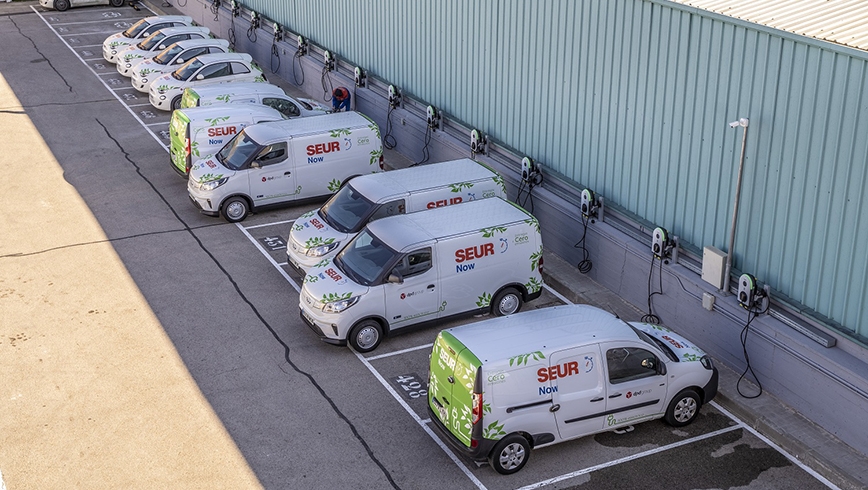 Hub de carga eléctrica para SEUR del Prologis Park Coslada