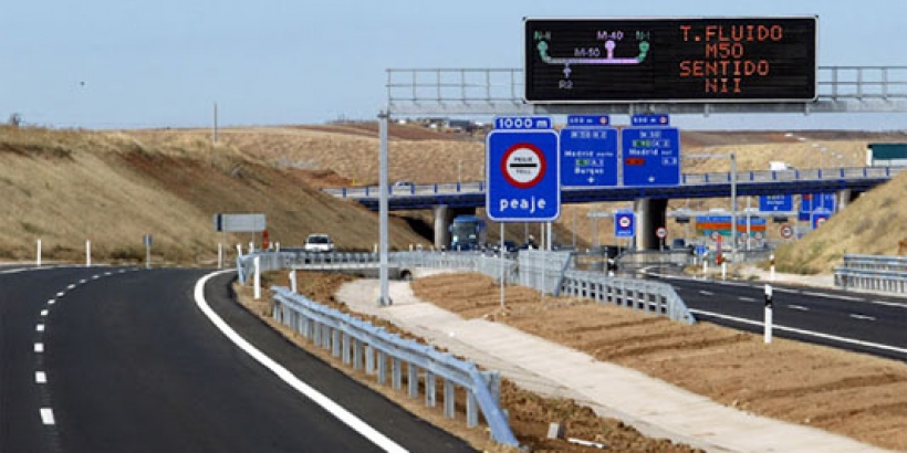 Peaje en carreteras madrileñas