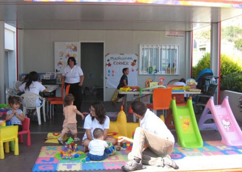 Ludoteca infantil de Cruz Roja y Abertis Autopistas