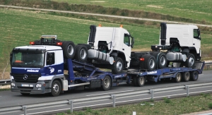 Transporte de vehículos industriales