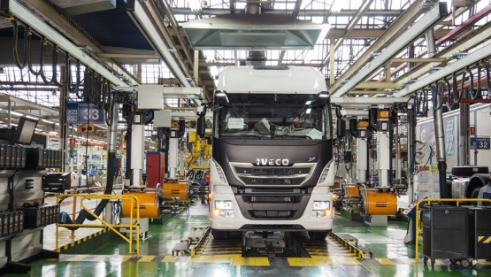 Fábrica de camiones Iveco en Madrid