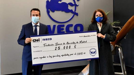 Dondación de Iveco al Banco de Alimentos