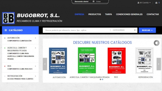 Nueva web de Bugobrot