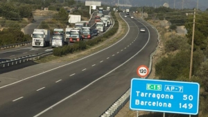 Carretera en Cataluña