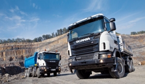 Nueva gama Scania de camiones de canteras y obras