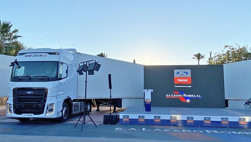 Ford F-MAX GEN2 se presenta en Murcia ante el sector