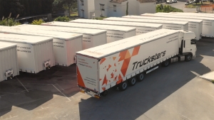 Semirremolque Krone de la startup española Trucksters