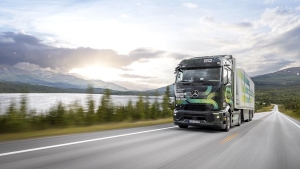 Mercedes eActros 600 European Testing Tour 2024