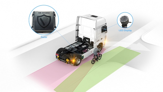 Sistema DAF City Turn Assist de DAF Trucks