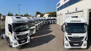 Camiones IVeco Stralis E6 de la empresa de transporte Gorgori