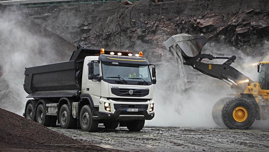 Camión para la construcción Volvo FMX