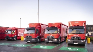 Camiones eléctricos Renault Trucks de Coca-Cola