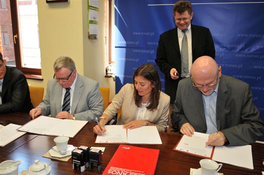 GMV firma el acuerdo con las autoridades de Torun