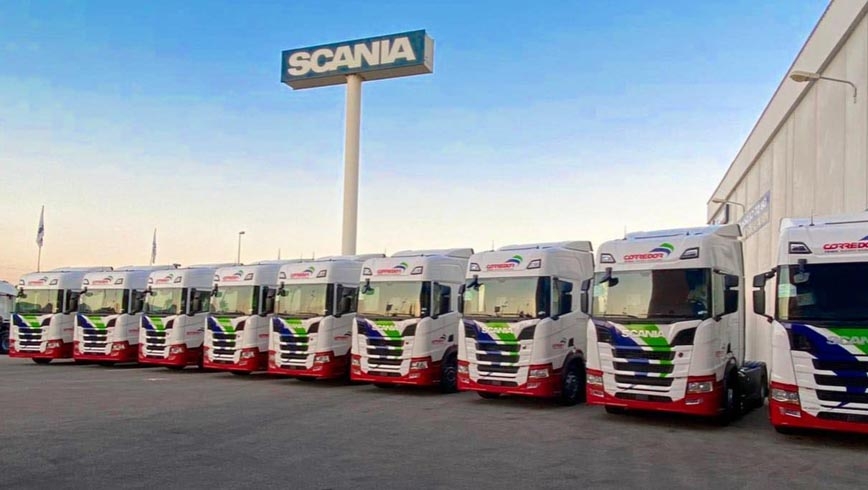 Transportes Hermanos Corredor incorpora 10 Scania R 450