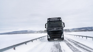 Camión Volvo Trucks eléctrico para transporte de mineral