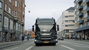 Camiones eléctricos Scania para Amager Ressourcernter