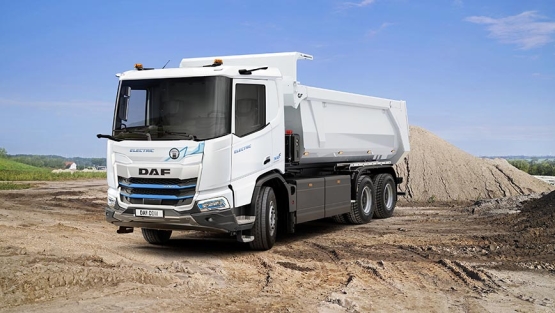 Nuevos modelos eléctricos multieje de DAF ara aplicaciones específicas y construcción