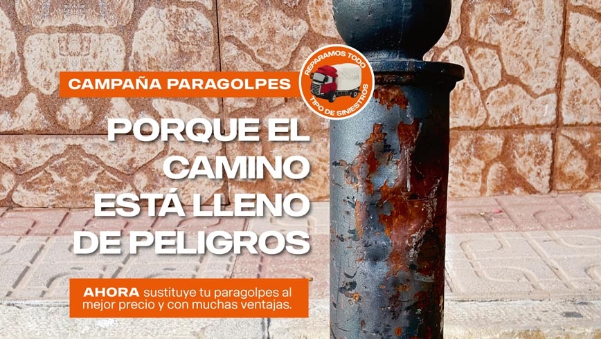 Campaña paragolpes Scania