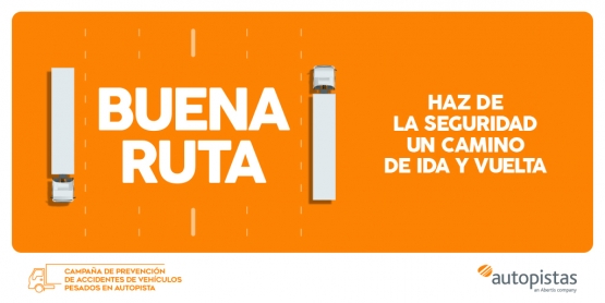 Campaña de seguridad vial para transportistas de Abertis