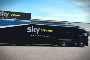 Iveco Stralis Hi-Way Euro 6 del equipo SKY VR46 