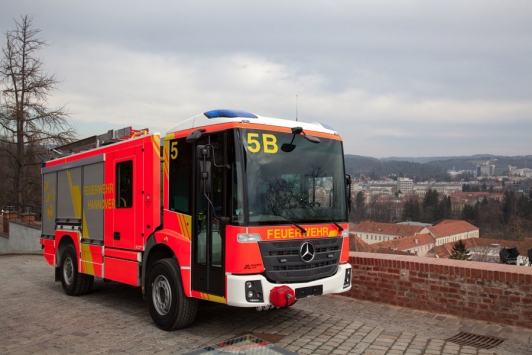 Mercedes-Benz Econic en Interschutz