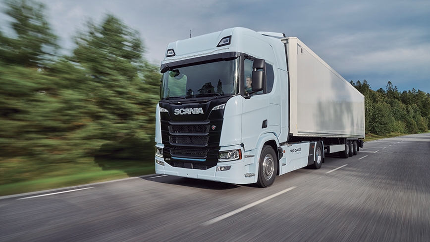 Camión eléctrico de Scania
