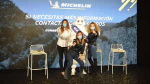 Montse Zamarra, Isabel Muñiz y Sonia Portolés de Michelin Connected Fleet Iberia 