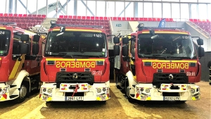 Camiones de bomberos de Madrid Renault Trucks con transmisión Allison