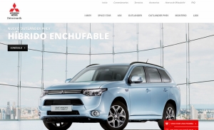 Web de Mitsubishi