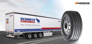 Colaboración entre Hankook Tire y Schmitz Cargobull