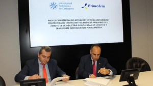 Acuerdo entre Primafrio y UPCT