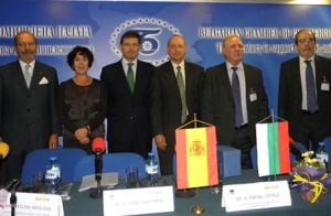 Rafael Catalá en el  encuentro de empresarios españoles con autoridades búlgaras