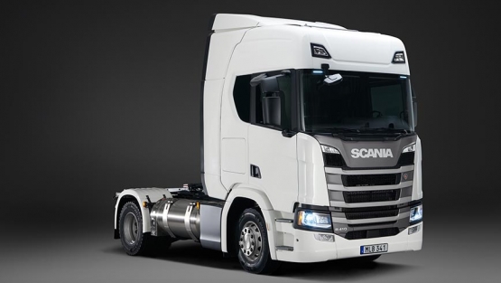 Camión de gas de Scania