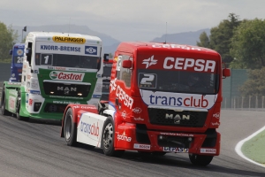 El europeo de carreras de camiones llega a Nogaro