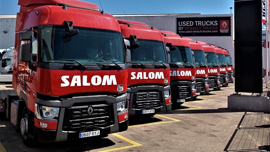 Entrega de Renault Trucks a Transportes Salom