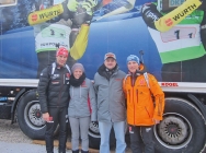 Arnd Peiffer, Daniela Maier, Volker Seitz y Erik Lesser