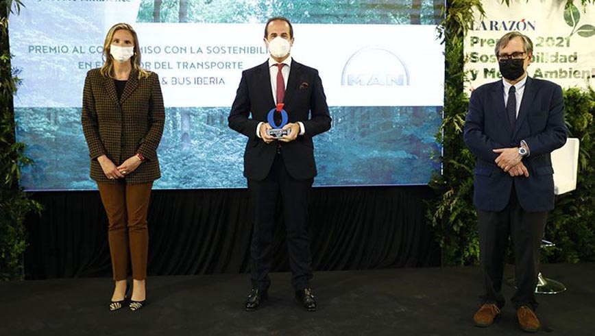 MAN, galardonada con el Premio Sostenibilidad y Medioambiente