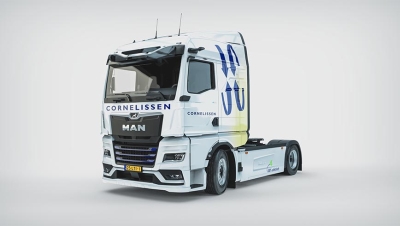 Cornelissen apuesta por la electrificación con 27 camiones eléctricos MAN