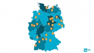 Localización de los 26 nuevos aparcamientos de Truck Parking Europe 