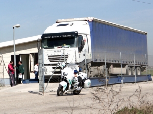 Control de la Guardia Civil