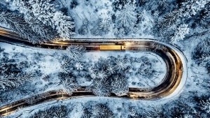 Carretera de invierno