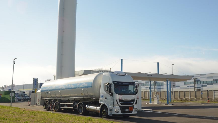 Primera estación de biometano en Turín