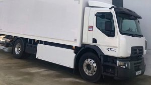Camión eléctrico Renault Trucks D Wide Etech de ADTL para Carrefour