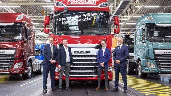 Producción en serie de la nueva generación de camiones DAF