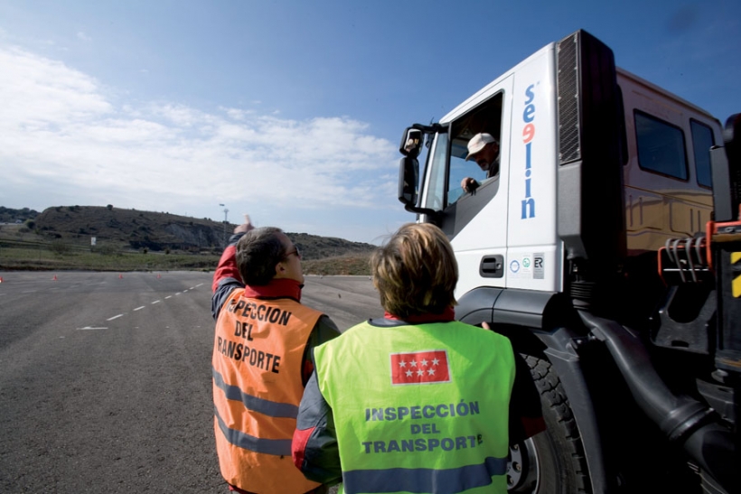 Inspección de transporte