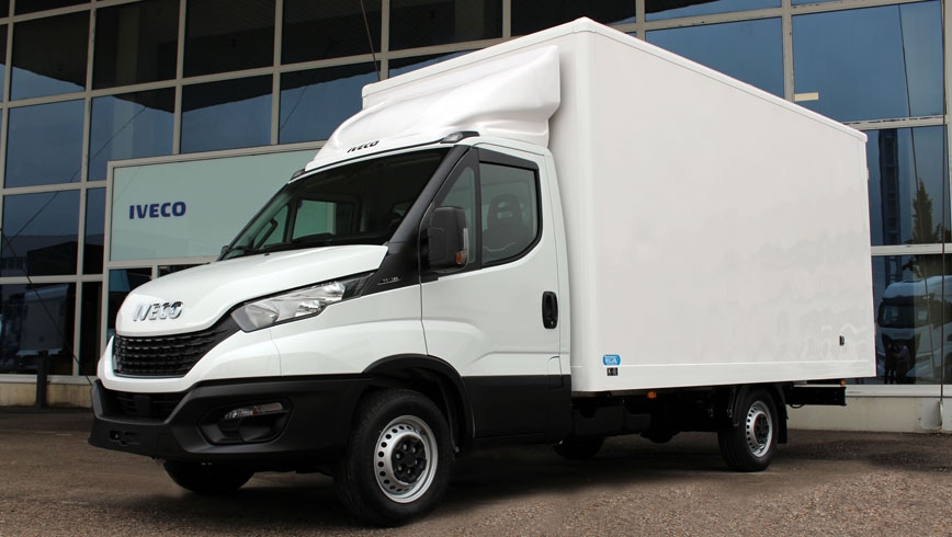 Nueva Iveco Daily Attack Box para paquetería