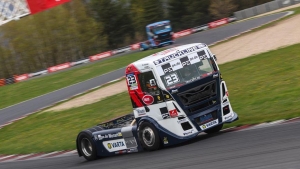 Camión de Antonio Albacete del Campeonato Europeo de Carreras de Camiones