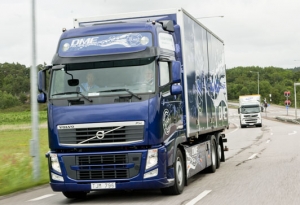 Camión Volvo que participa en el proyecto Bio-DME