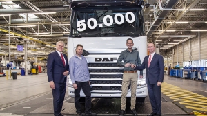 DAF alcanza las 50.000 unidades de su Nueva Generación