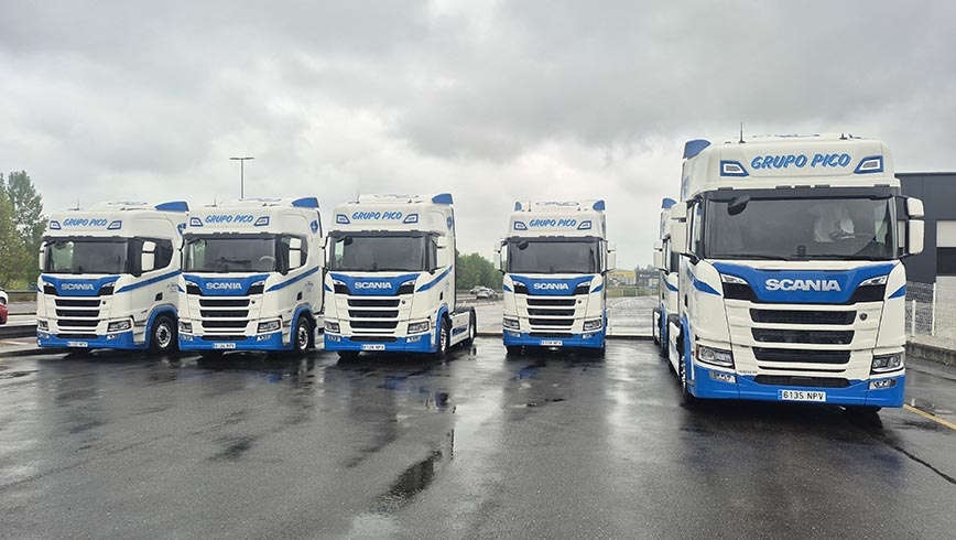 Grupo Pico suma 20 tractoras Scania Super